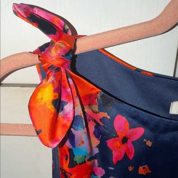 Evan Picone Vibrant Floral Sheath Dress Size 4 - Picture 4 of 6